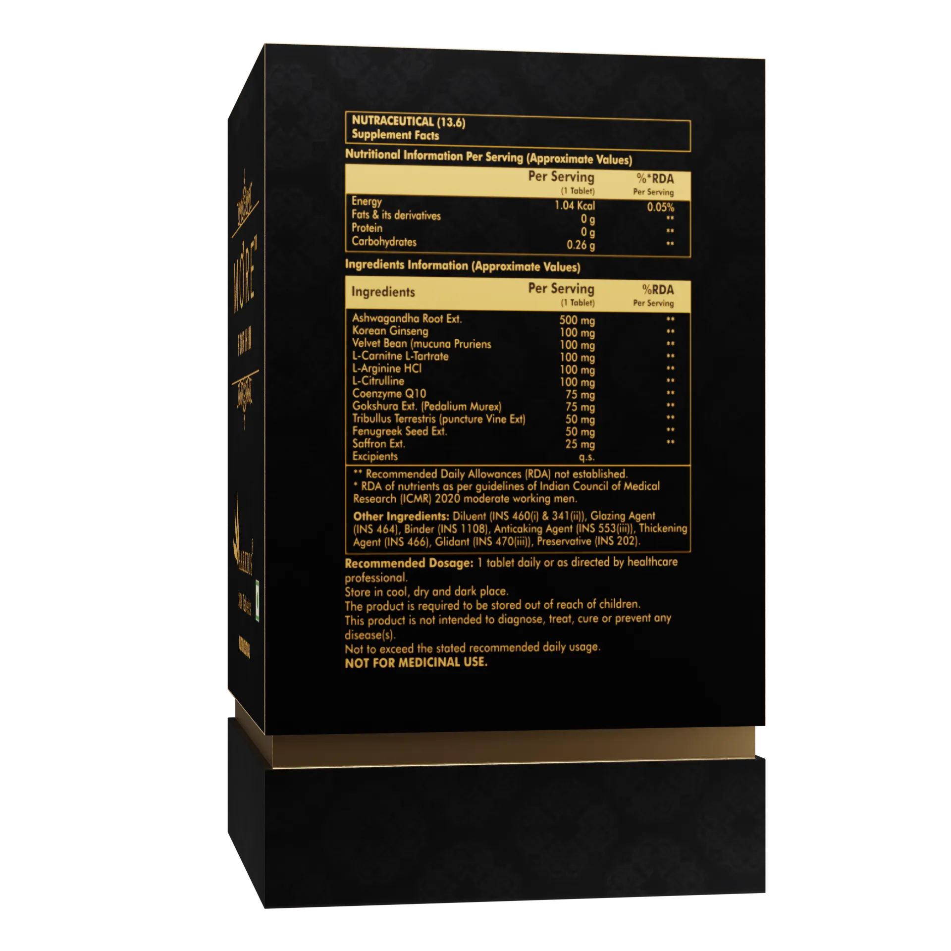 Aarkios More for Him Energy and Libido Booster Tablets for Men 30 Tablets 2.webp